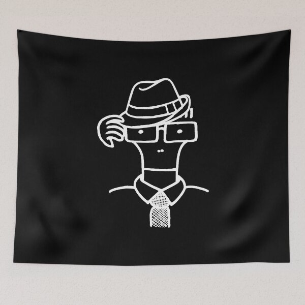 Item preview, sombrero blanco torcido designed and sold by RustyBerge.