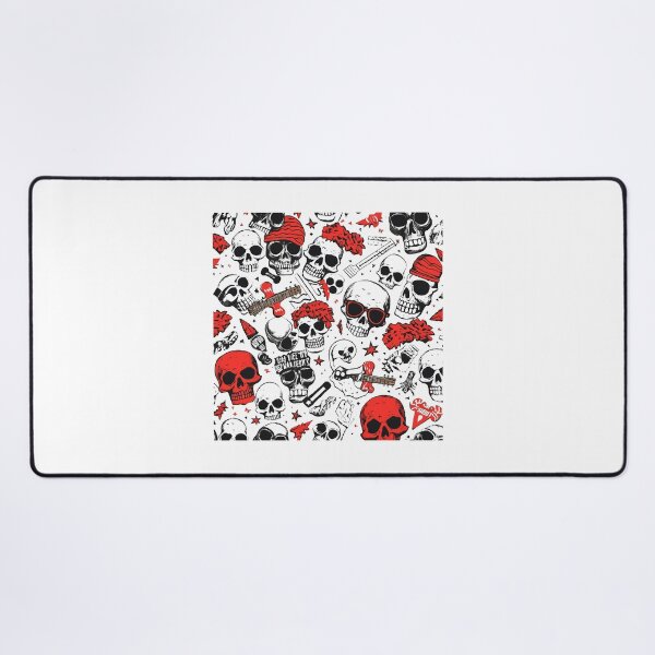 Item preview, Cool Skull Rock Pattern designed and sold by lessyun.