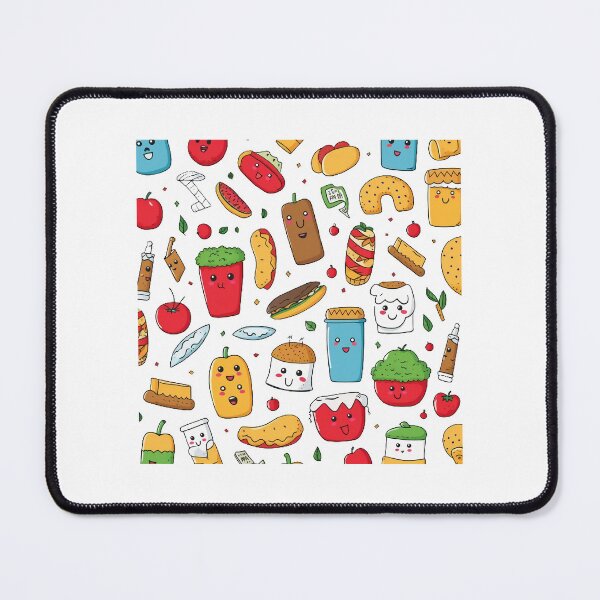 Item preview, Cool Humorous Cartoon Food Pattern designed and sold by lessyun.