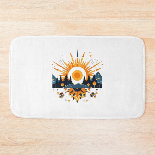 Item preview, Cool Geometric Sun Pattern designed and sold by lessyun.