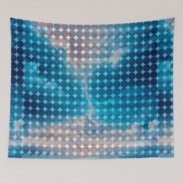 Item preview, Abstract circles pattern - "blue" designed and sold by Hemindway.