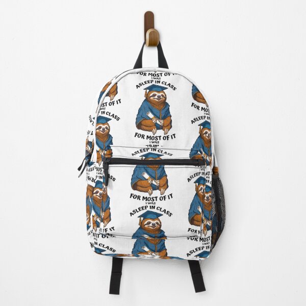 Item preview, Funny Lazy Sloth Senior Graduation Asleep In Class Graduate designed and sold by GrandeDuc.