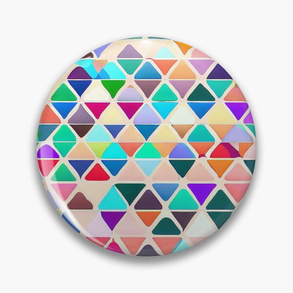 Item preview, Colourful Triangles designed and sold by ChibiKolossus.