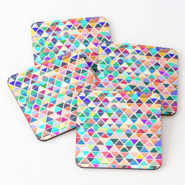 Item preview, Colourful Triangles designed and sold by ChibiKolossus.