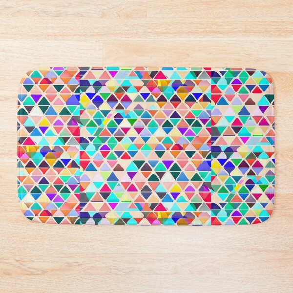 Item preview, Colourful Triangles designed and sold by ChibiKolossus.