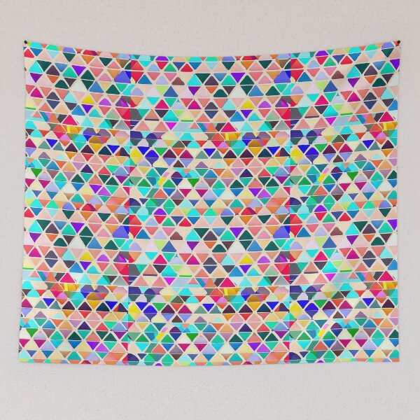 Item preview, Colourful Triangles designed and sold by ChibiKolossus.