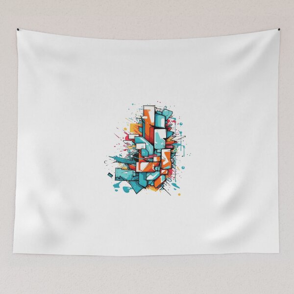 Item preview, Cool Abstract Graffiti Art Pattern designed and sold by lessyun.