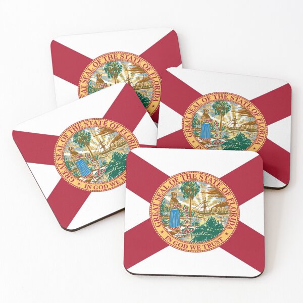 Item preview, State of Florida Flag designed and sold by BattlefoxxEarth.
