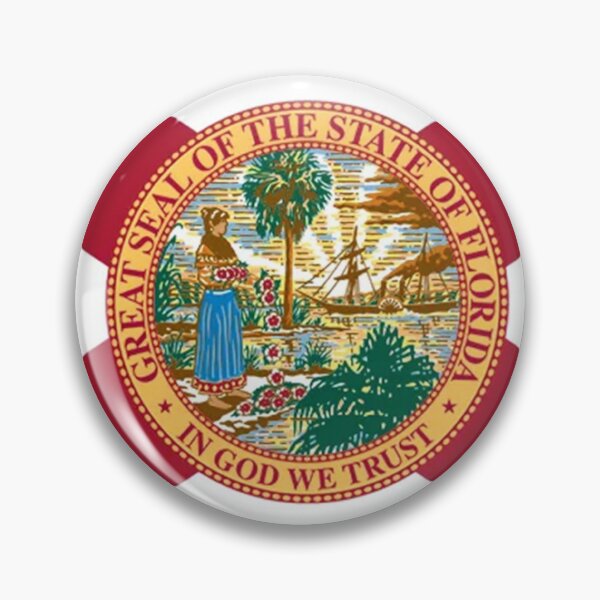 Item preview, State of Florida Flag designed and sold by BattlefoxxEarth.