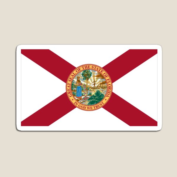 Item preview, State of Florida Flag designed and sold by BattlefoxxEarth.