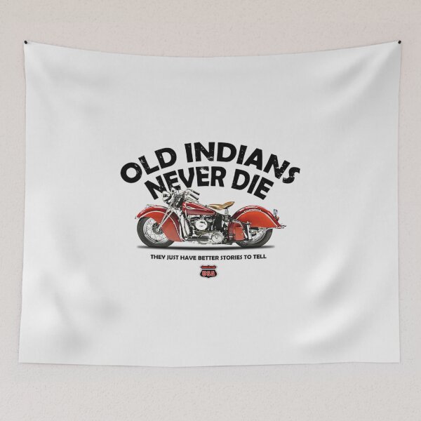 Item preview, Old Indians Never Die designed and sold by topencanto.
