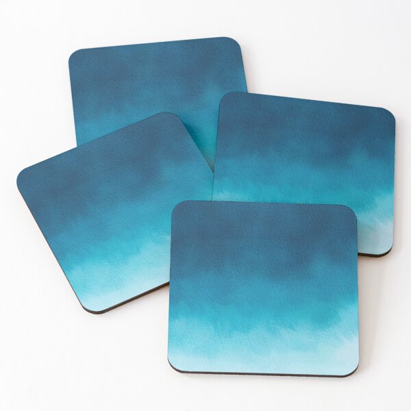 Artikelvorschau, Hübsches blaues Ombre-Aquarell entworfen und verkauft von cgroenewald.