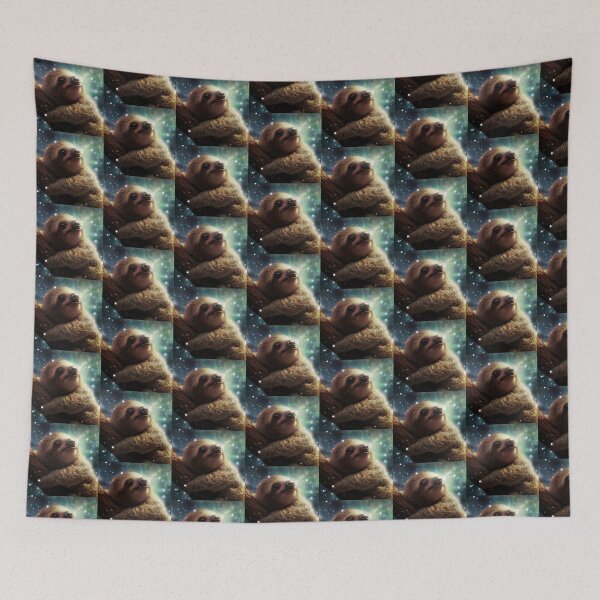 Item preview, space sloth designed and sold by artfromfans.