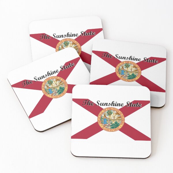 Item preview, Sunshine State State of Florida Flag designed and sold by BattlefoxxEarth.