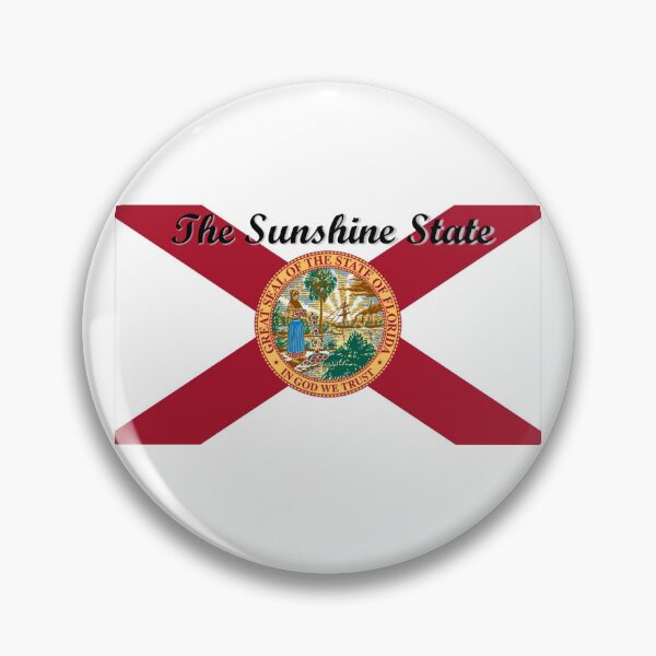 Item preview, Sunshine State State of Florida Flag designed and sold by BattlefoxxEarth.
