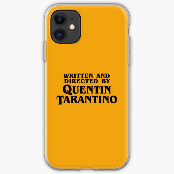 Written and directed by Tarantino iPhone Soft Case