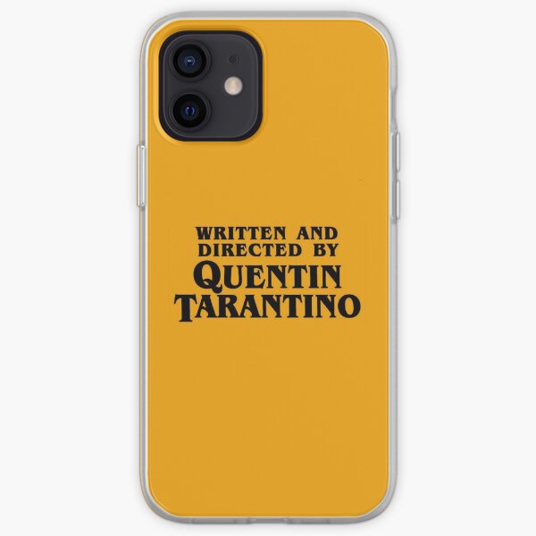 Written and directed by Tarantino iPhone Soft Case