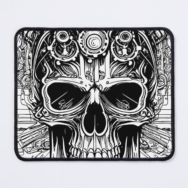 Item preview, Steampunk Skull designed and sold by Promptified.