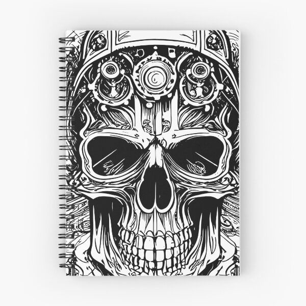 Item preview, Steampunk Skull designed and sold by Promptified.