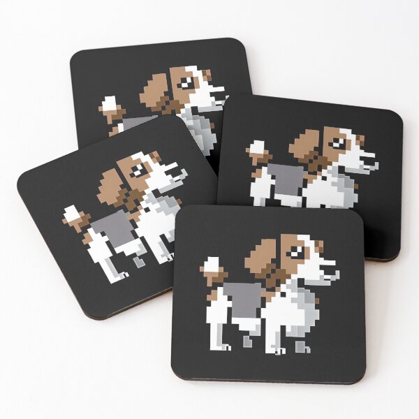 Item preview, Cute Dachsun Dog Pixel Art designed and sold by wewens.