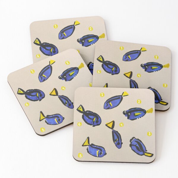 Item preview, Blue Tang designed and sold by Jenea Kaitaz Art.