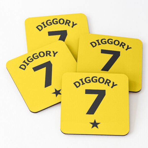 Item preview, Badger House Colours Black on Yellow Athletic Player Seeker Jersey No. 7 designed and sold by ArtCounts.