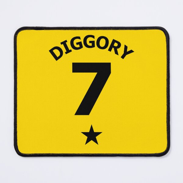Item preview, Badger House Colours Black on Yellow Athletic Player Seeker Jersey No. 7 designed and sold by ArtCounts.