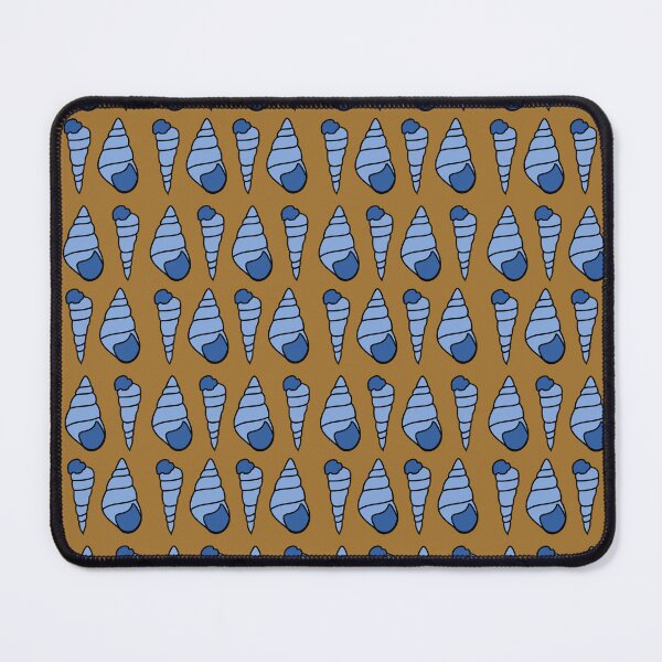 Item preview, Conch Shell: Sea Blue on Dark Sand designed and sold by TheScraggyBeard.
