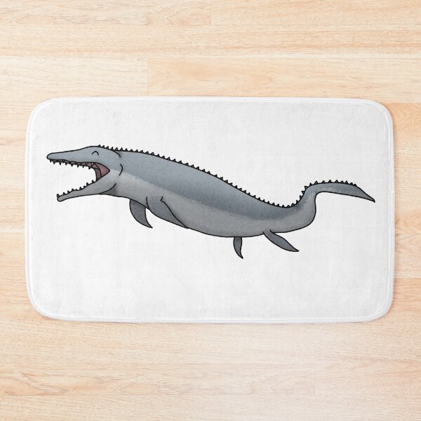 Item preview, Cute mosasaurus, underwater dinosaur designed and sold by LilDinoBoy.