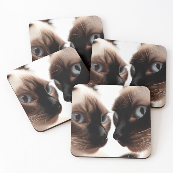 Item preview, Siamese Cats In Love designed and sold by Bold-Splash.