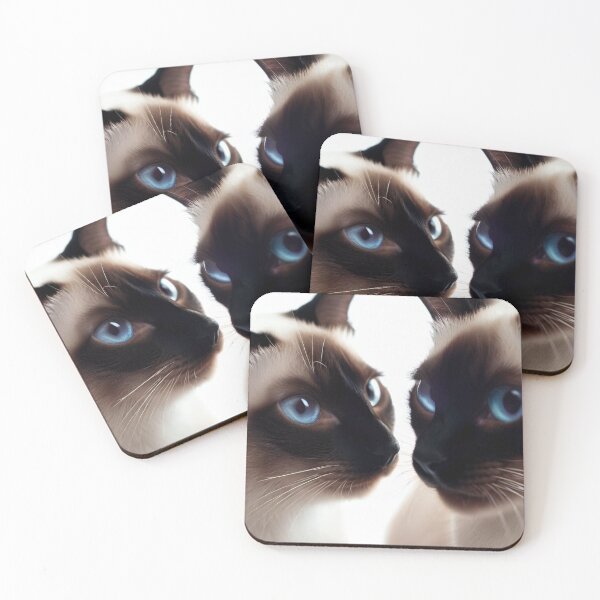 Item preview, Siamese Cats In Love designed and sold by Bold-Splash.