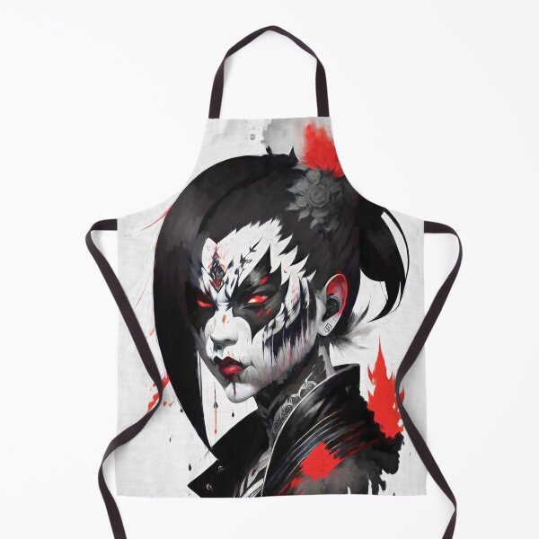 Item preview, Japan Ink Style Oni Face designed and sold by jpvoodoo.