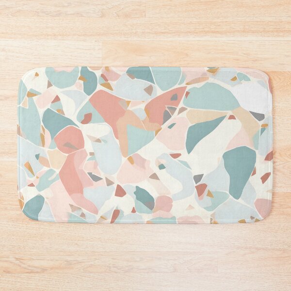 Item preview, Pastel Pink Terrazzo Pattern, Minimalist and Seamless, AI Generated designed and sold by drawerwalker.