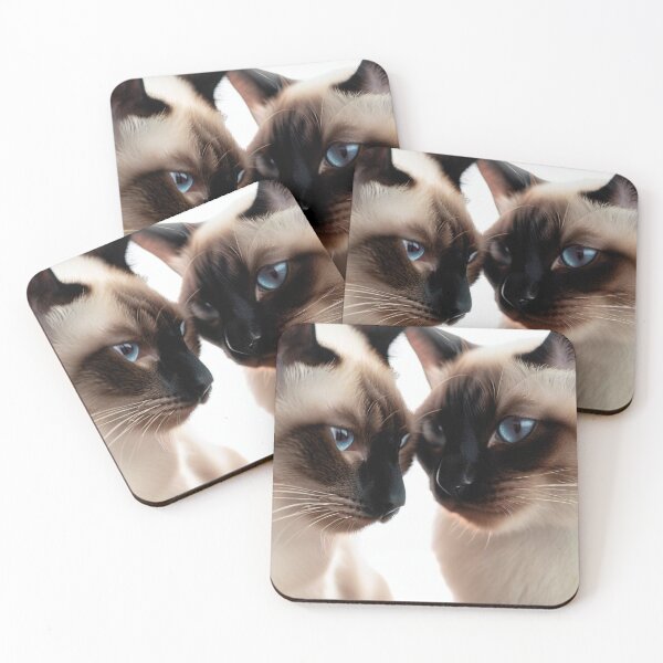 Item preview, Siamese Cats In Love designed and sold by Bold-Splash.