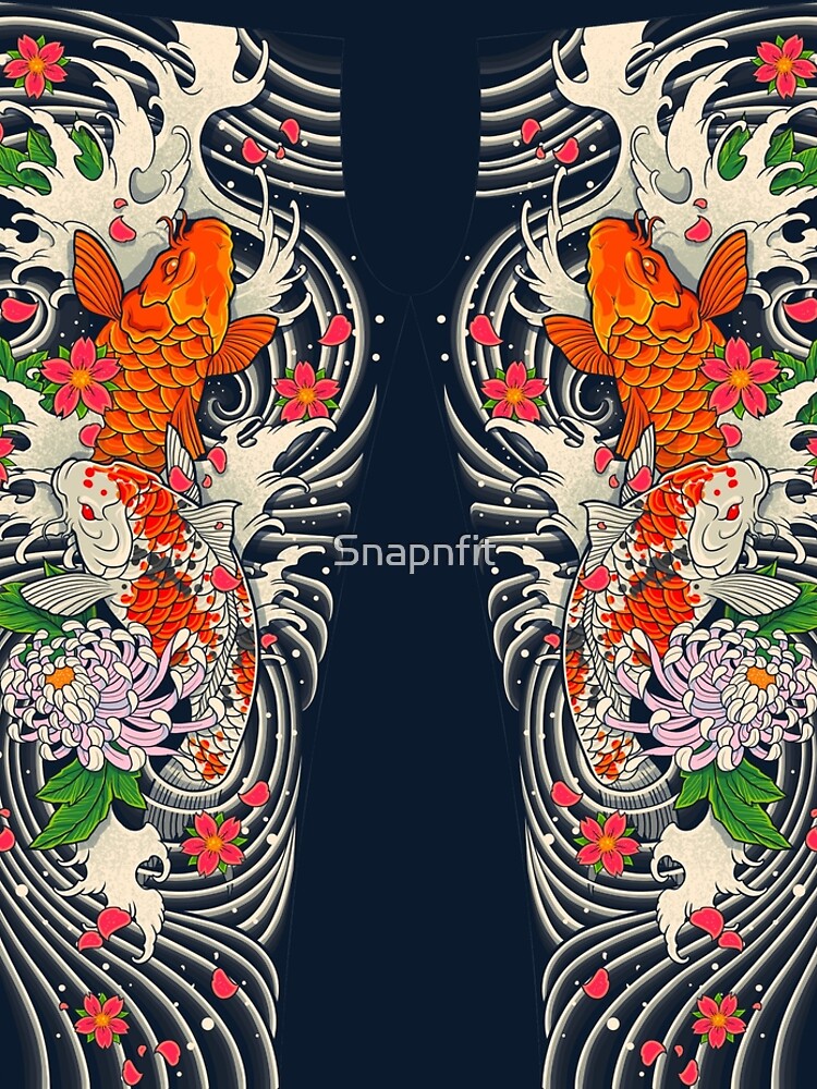 Koi Fish Pond by Snapnfit