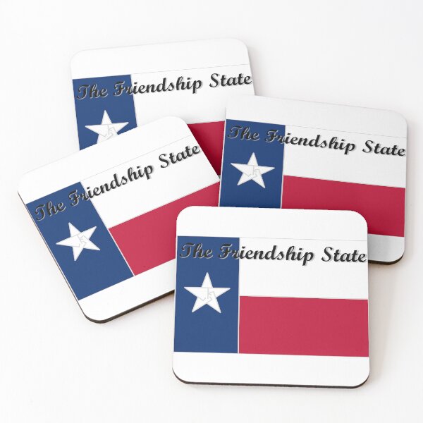 Item preview, Friendship State State of Texas Flag designed and sold by BattlefoxxEarth.