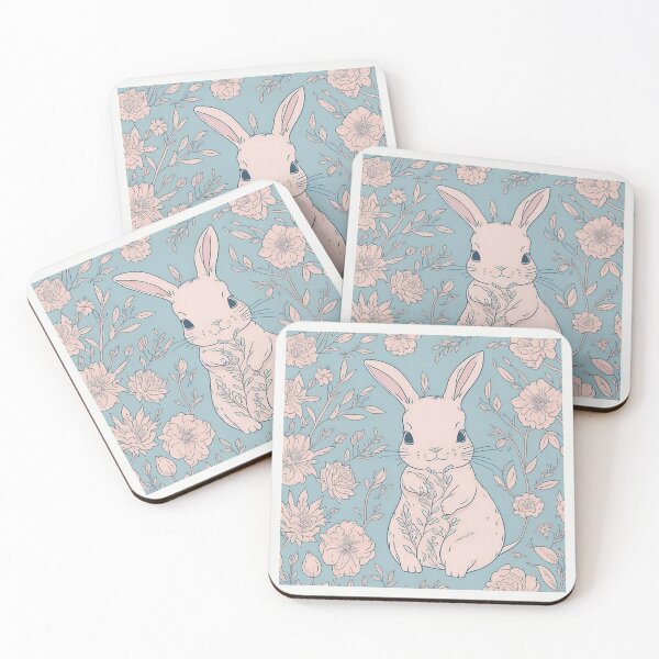 Item preview, Bunny Bliss Cute and Playful Rabbit designed and sold by pigipeach.