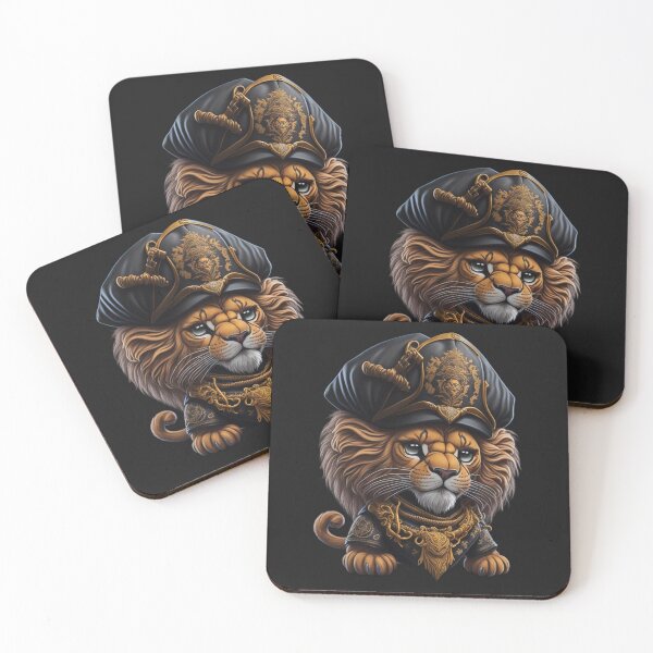 Item preview, Cute and Charming Fantasy Lion Pirate Character designed and sold by PC-artist.