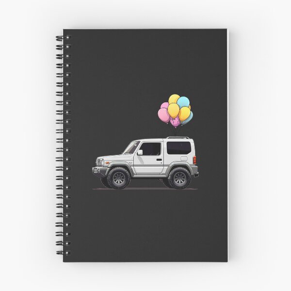 Item preview, Cute White Jimny with Birthday Balloons designed and sold by stoicjimny.