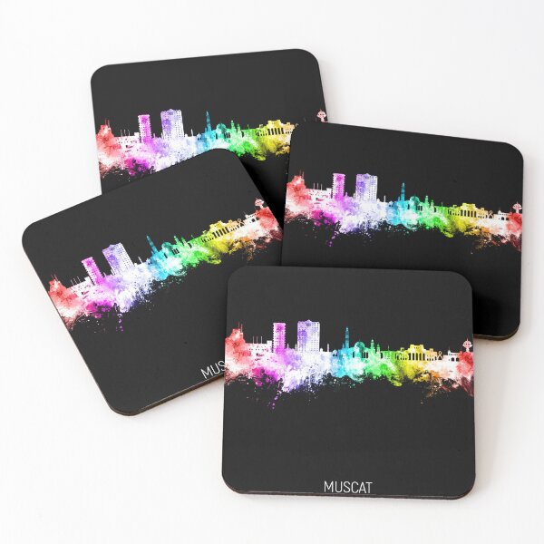 Item preview, Muscat Oman Skyline designed and sold by ArtPrints.