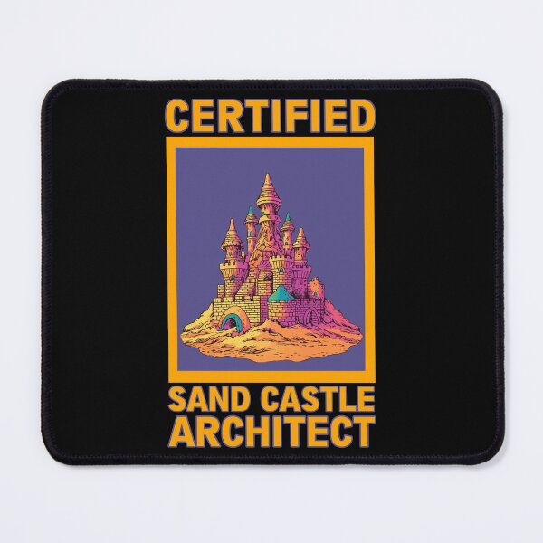 Item preview, Certified sand castle architect designed and sold by SidTastic .