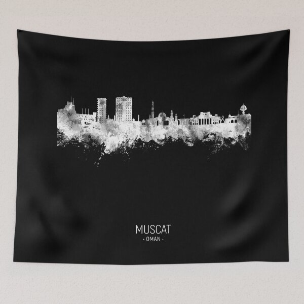 Item preview, Muscat Oman Skyline designed and sold by ArtPrints.