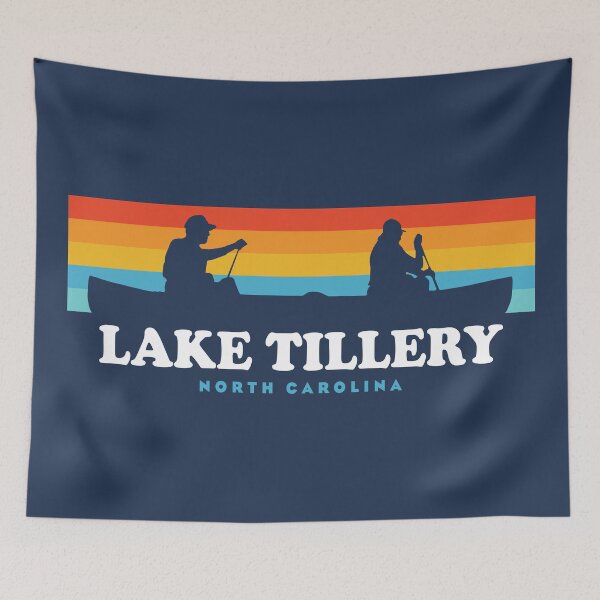 Item preview, Lake Tillery North Carolina Canoe designed and sold by Esskay Designs.