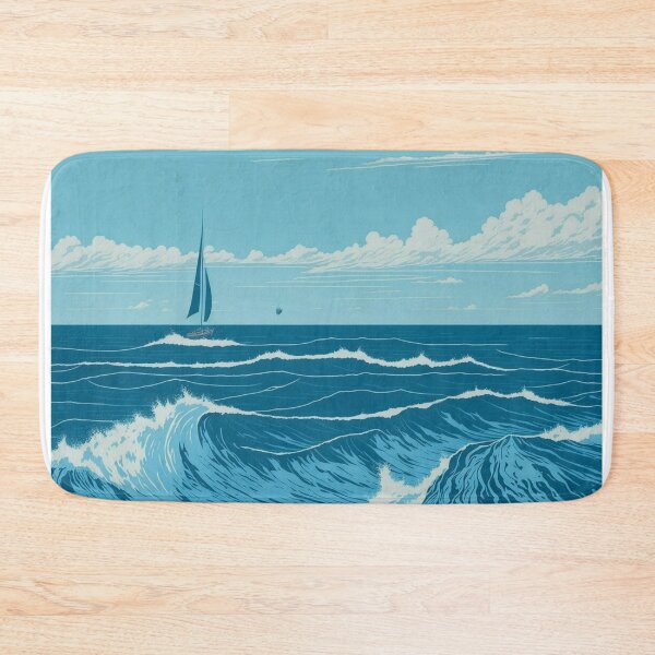Item preview, Tranquil Waters: Serene Seascapes Brought to Life| ocean poster| sea poster designed and sold by RedArtG09.