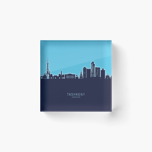 Item preview, Tashkent Uzbekistan Skyline designed and sold by ArtPrints.