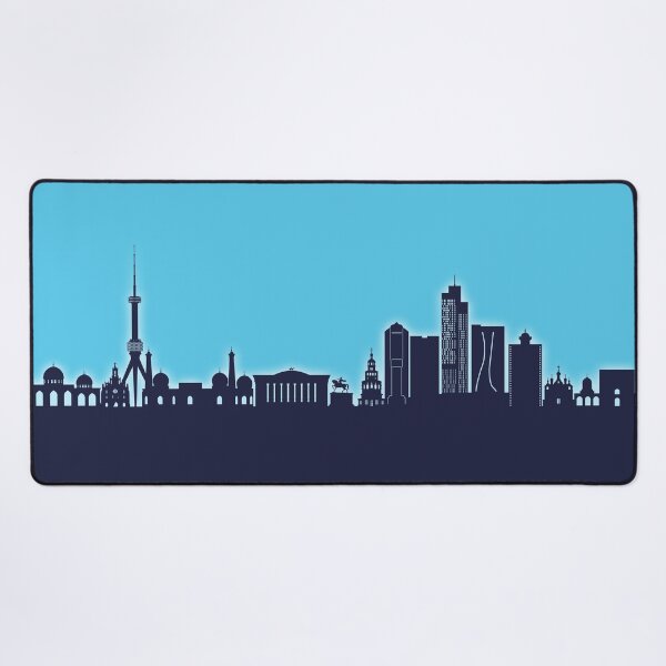Item preview, Tashkent Uzbekistan Skyline designed and sold by ArtPrints.