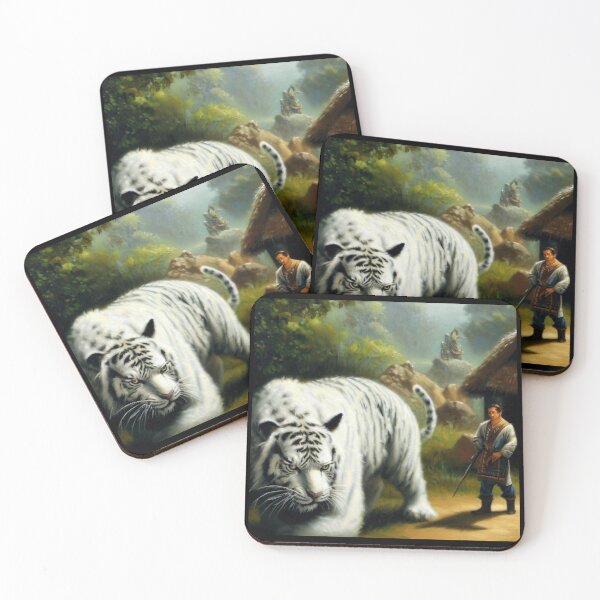 Item preview, Chinese White Tiger (6) designed and sold by CrankyOldDude.