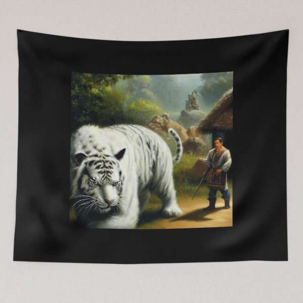 Item preview, Chinese White Tiger (6) designed and sold by CrankyOldDude.