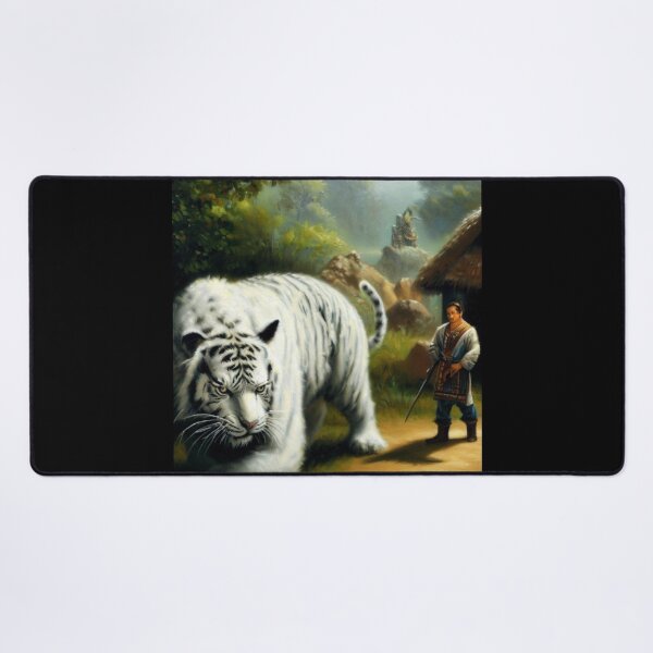 Item preview, Chinese White Tiger (6) designed and sold by CrankyOldDude.