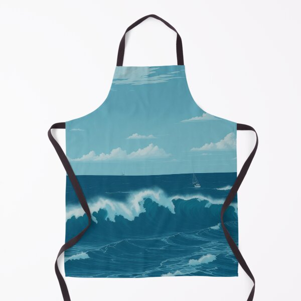 Artikelvorschau, Reflections of Tranquility: AI-Generated Coastal Artwork| ocean poster| sea poster entworfen und verkauft von RedArtG09.